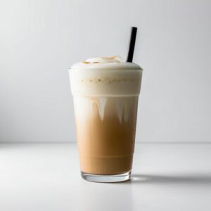⁠Iced vanilla latte