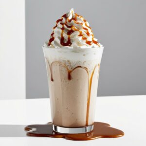 ⁠Caramel frappe