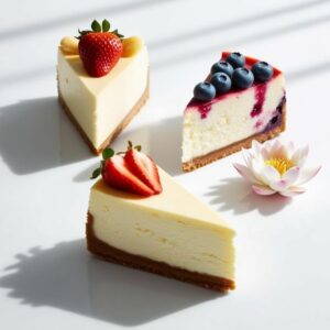 ⁠Cheesecakes (Strawberry, Blueberry, Lotus)