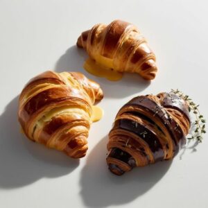 Croissants (Cheese, Chocolate, Thyme)