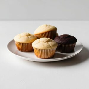 ⁠Muffins (Vanilla and Chocolate)