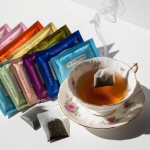 ⁠Tea selection sachets or fresh chamomile